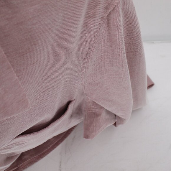 Lululemon commission shirt Men's medium long sleeve button up one pocket preppy - Picture 9 of 11